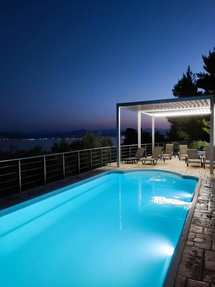 Aegean View Villa Loutráki Exteriér fotografie