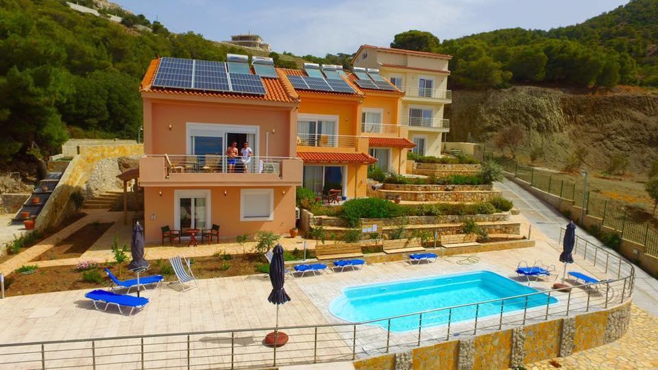 Aegean View Villa Loutráki Exteriér fotografie