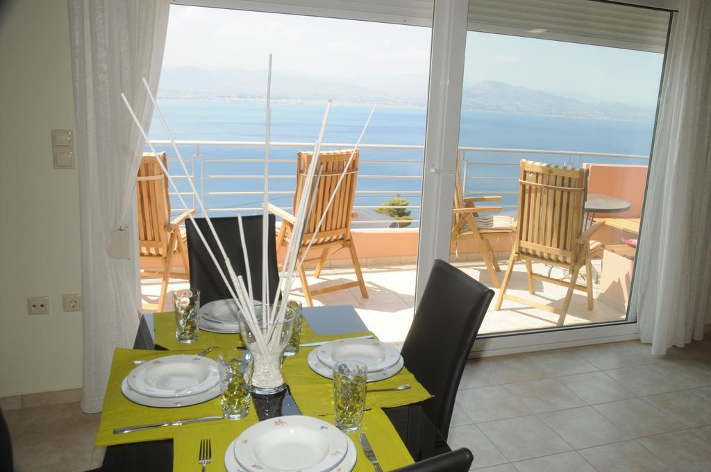Aegean View Villa Loutráki Exteriér fotografie