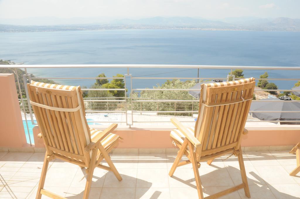 Aegean View Villa Loutráki Exteriér fotografie